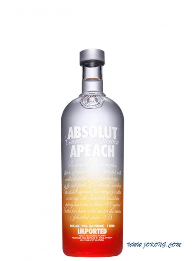ABS絕對伏特加 蜜桃 1