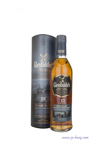 格蘭菲迪Glenfiddich15年酒廠限定版